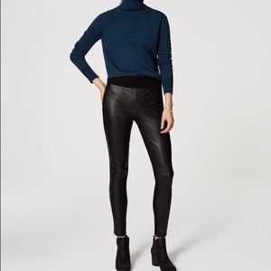 NWOT Ann Taylor LOFT Faux Front Leggings MP